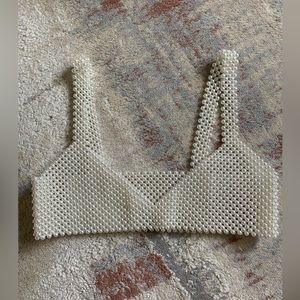 Handmade Pearl Top